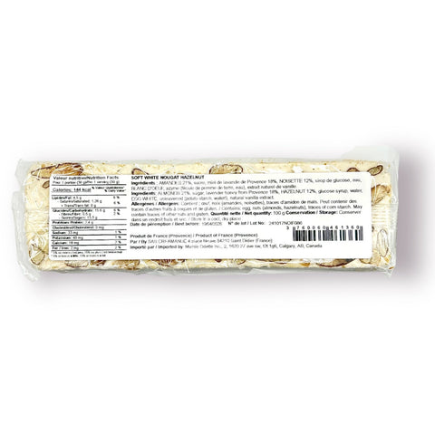 Soft Nougat: Hazelnut 100g