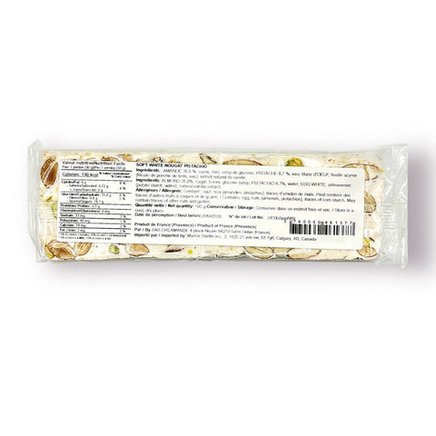 Soft Nougat: Pistachio & Almond 100g