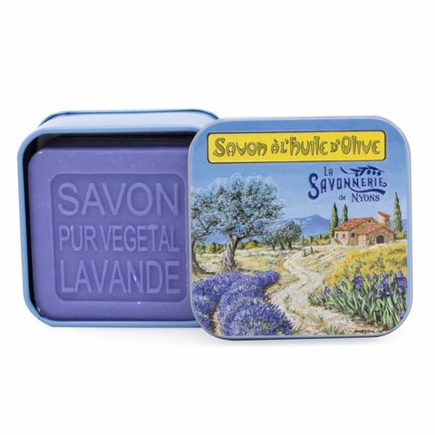 Soap: Lavender 100g & Metal box “Provence”